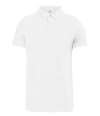 WK225 WK Designed to Work Stud Piqué Polo Shirt White colour image